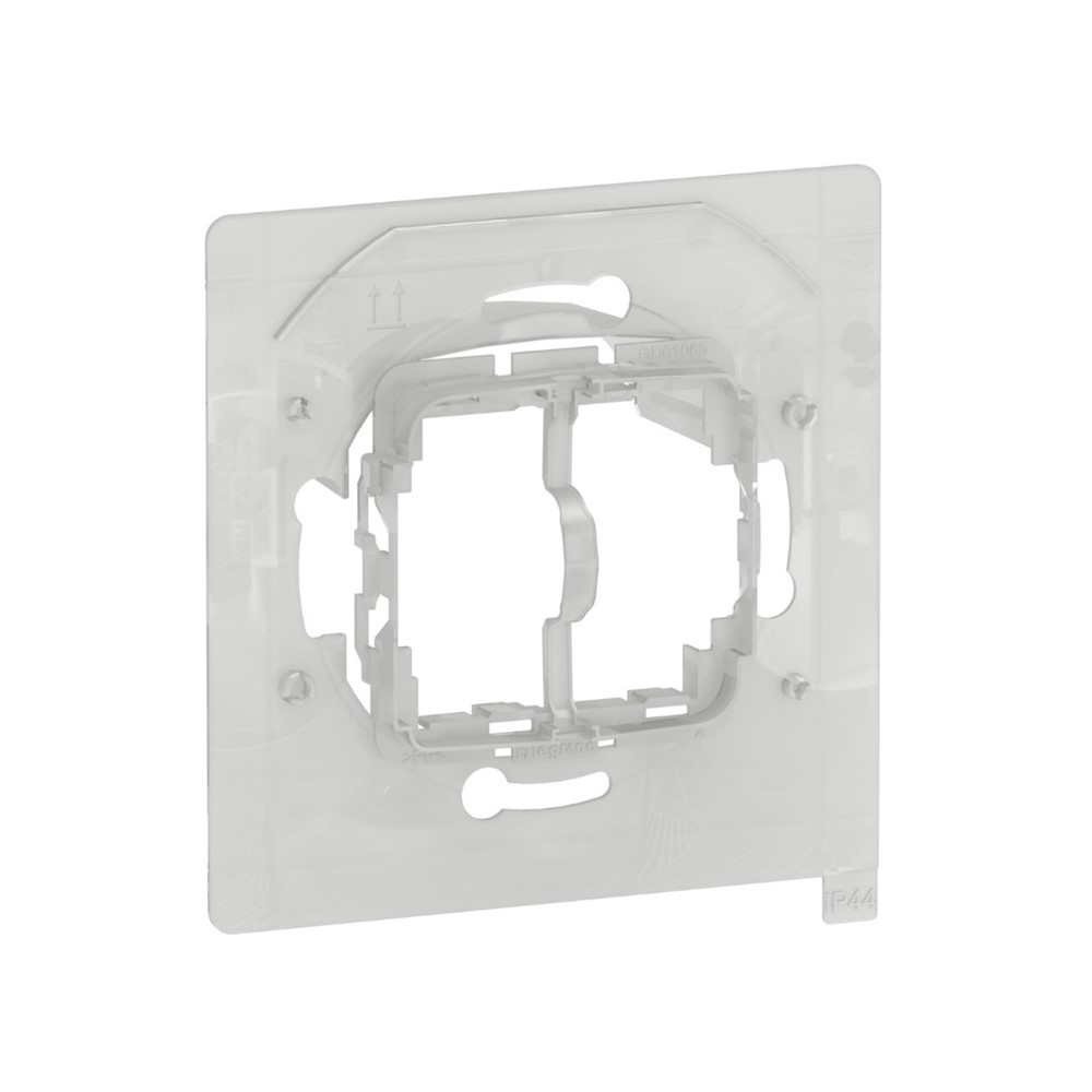 NP1174 Силиконов комплект IP44 Niloe NEW, 2x, за контакт прозрачен, Legrand