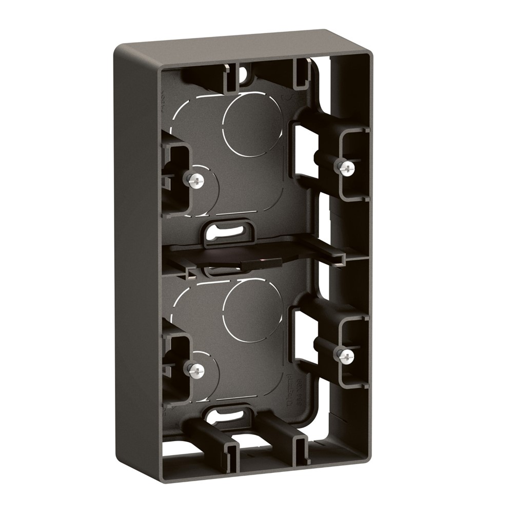 NP162MG Конзола за ОМ Niloe NEW, 2х, сив, Legrand