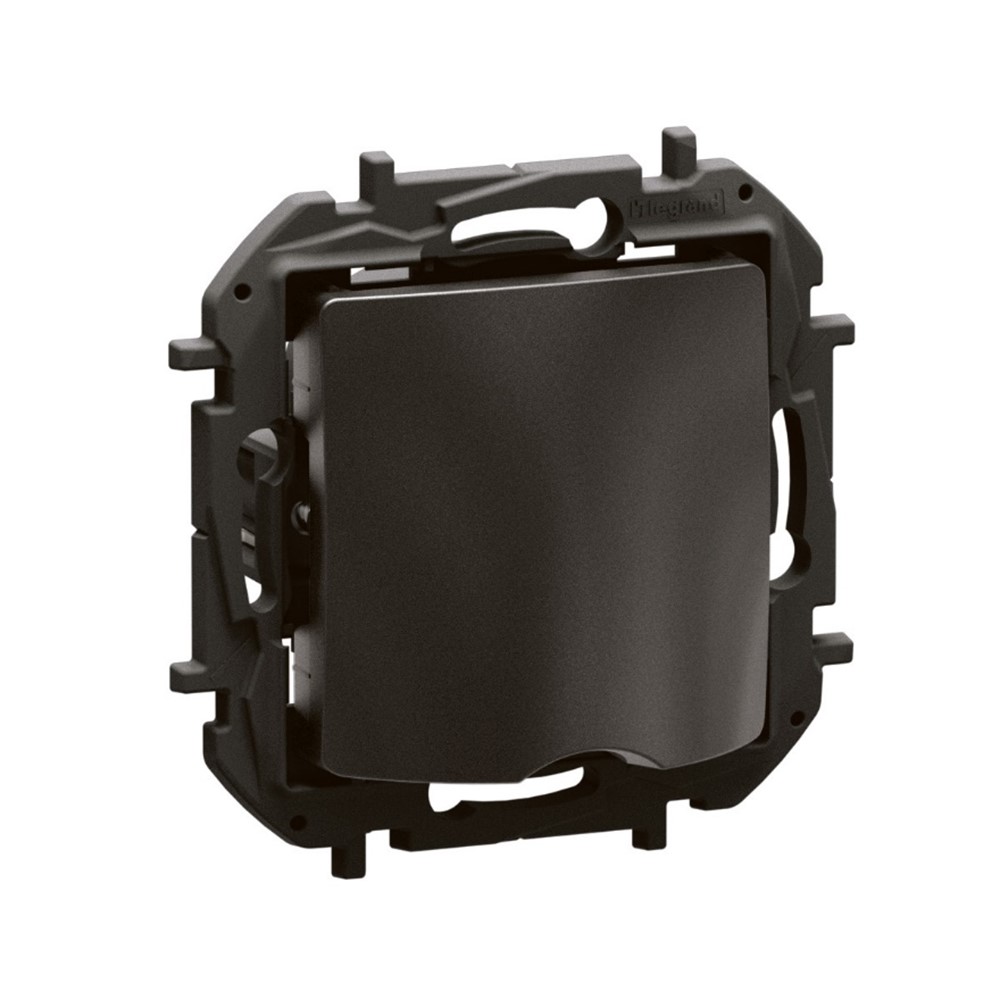 NP351BK Твърда връзка Niloe NEW, IP21, многомодулна инсталация, черен, Legrand
