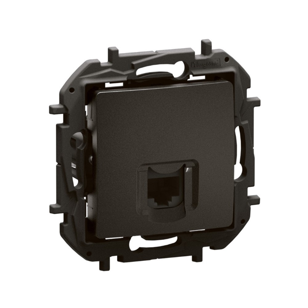 NP4305BK Розетка RJ45 Niloe NEW, cat.6a STP, черен, Legrand