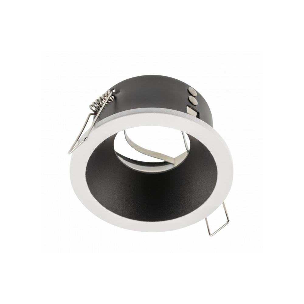 OP-ELVAOBC-11 Спот окачен таван ELVA, IP54, Ø85x45mm,round, бял/черен GTV