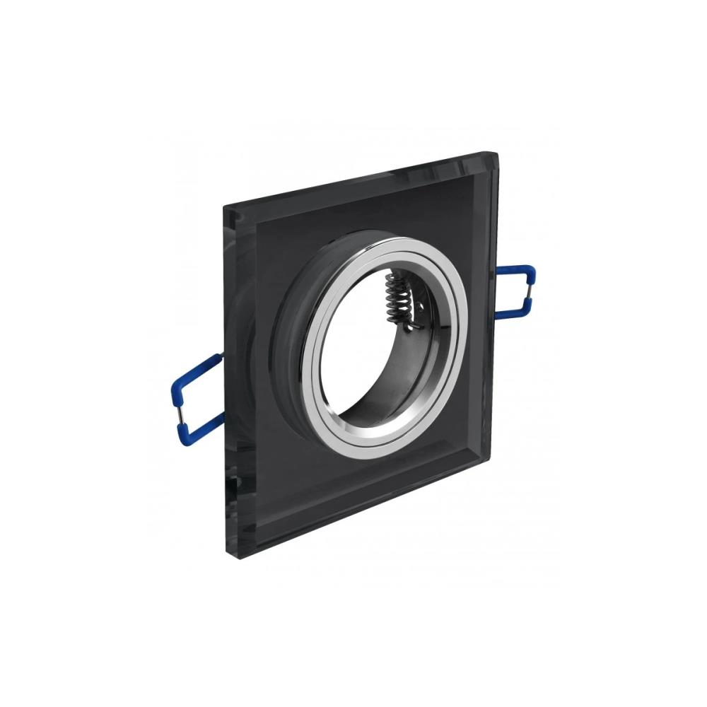 OP-OPRKWT-21 Луна BRILLANTE, С.М.,max.50W, IP20, 90x90mm, стъкло, черен кристал GTV