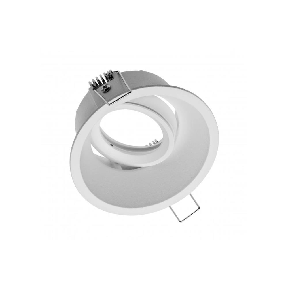 OP-SALOK-10 Луна SALTO, С.М., регул., вдлъбната, max.50W, IP20, Ø93x46mm, лят Al, бял GTV