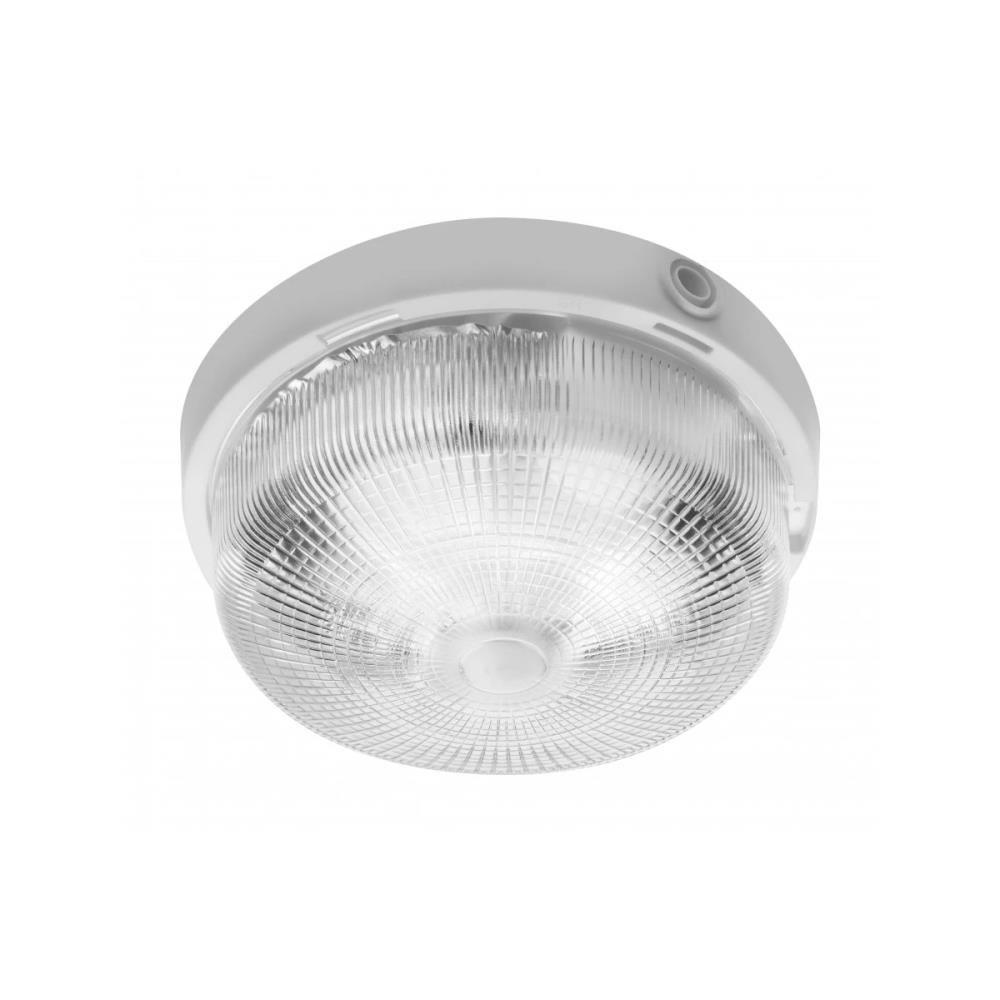 OS-RINGO1-00 Плафон RINGO max.1x100W/E27, IP44, бял, ABS / закалено стъкло GTV_small
