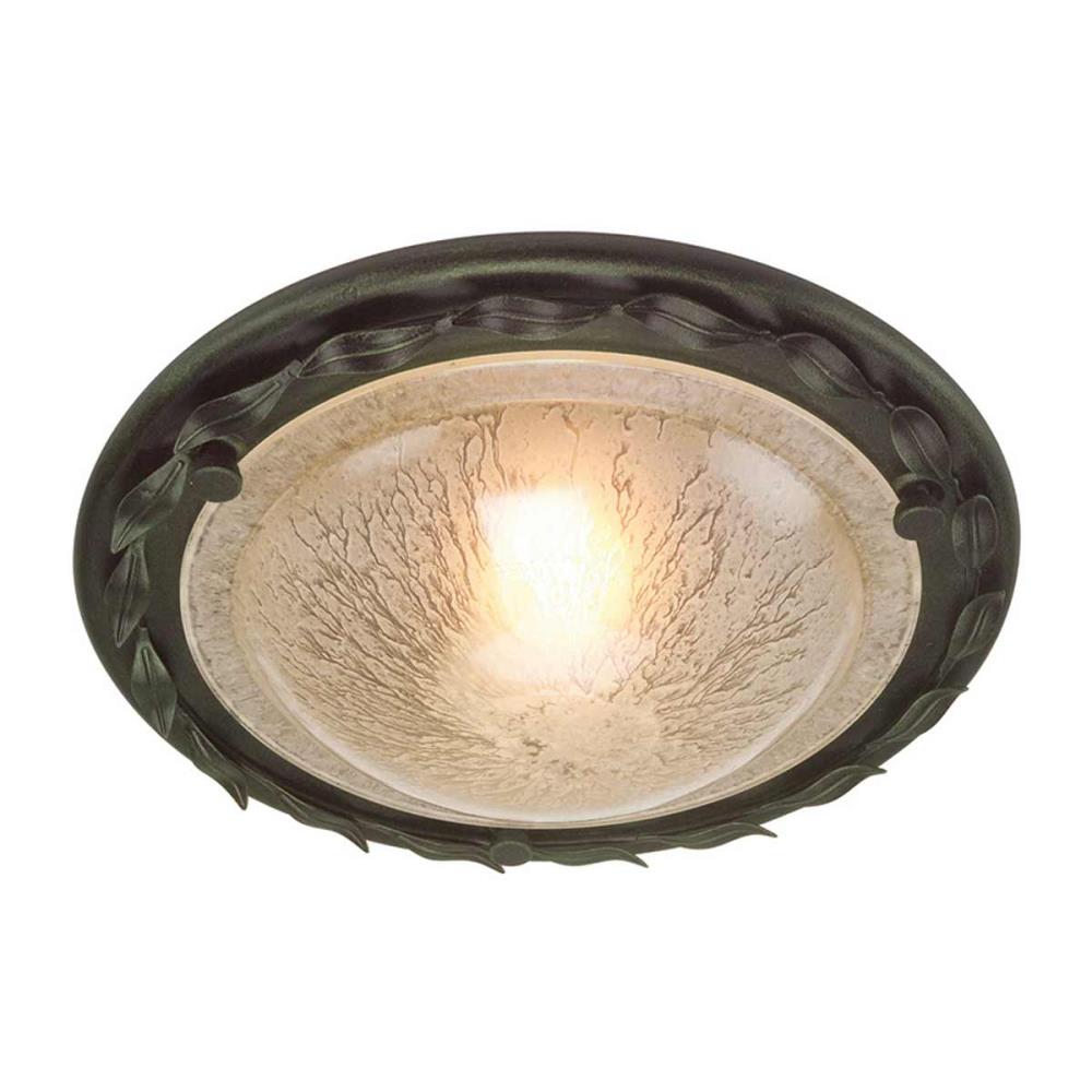 OV-F-BLK-GOLD - Light Flush – Black/Gold - Плафониера, Elstead Lighting_small