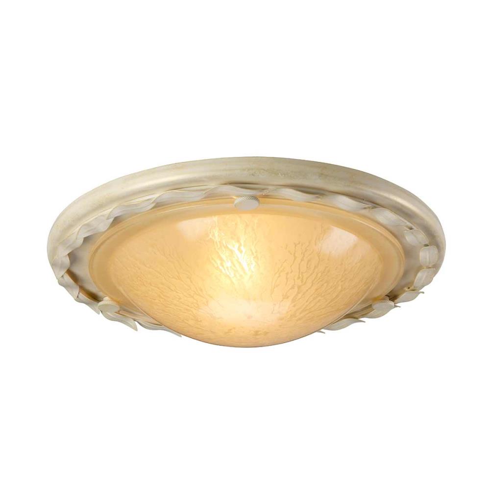 OV-F-IV-GOLD - Light Flush – Ivory/Gold - Плафониера, Elstead Lighting_small