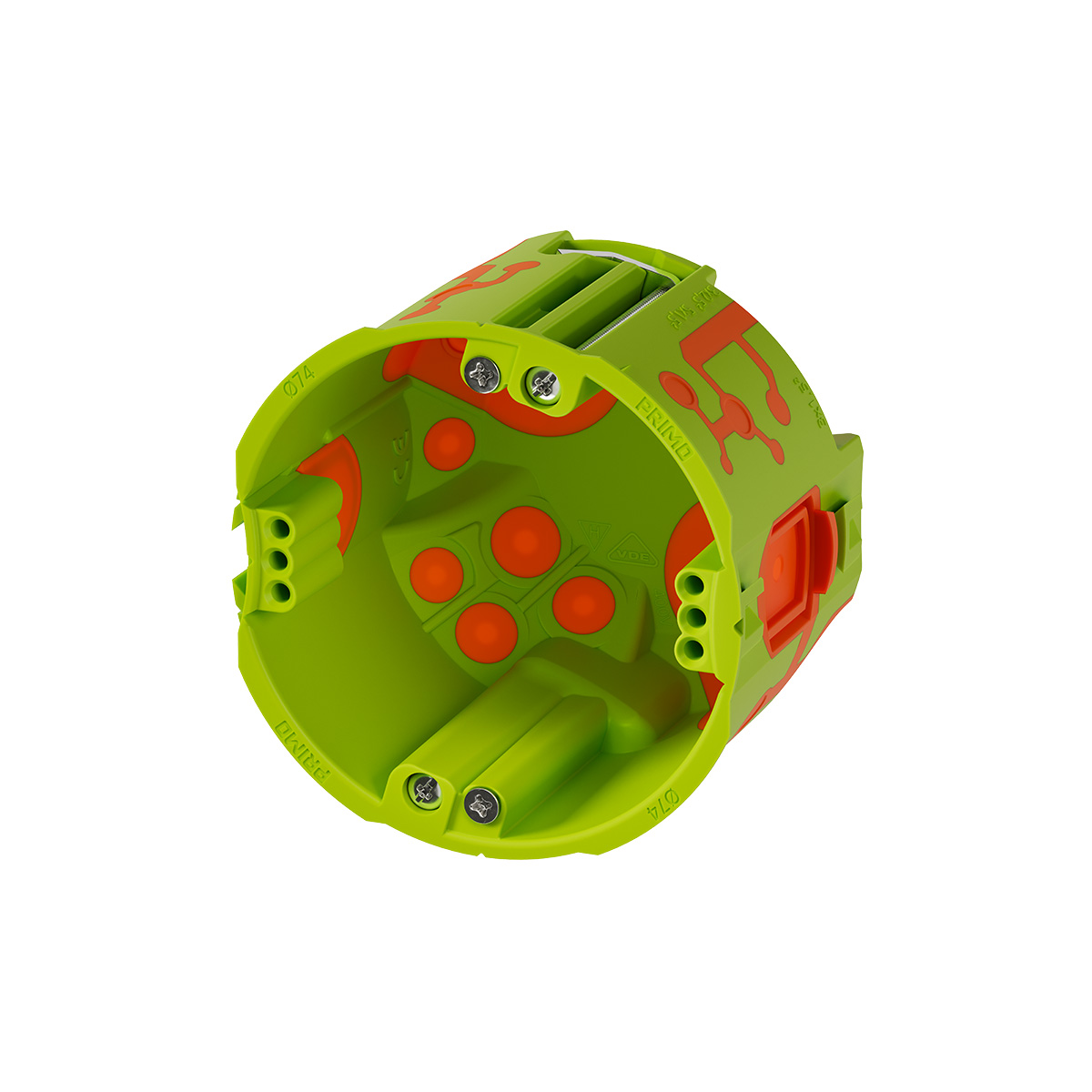 P201-01 Конзола Qnect, опция сдвояване, за гипсокартон Ф74x62мм, Primo