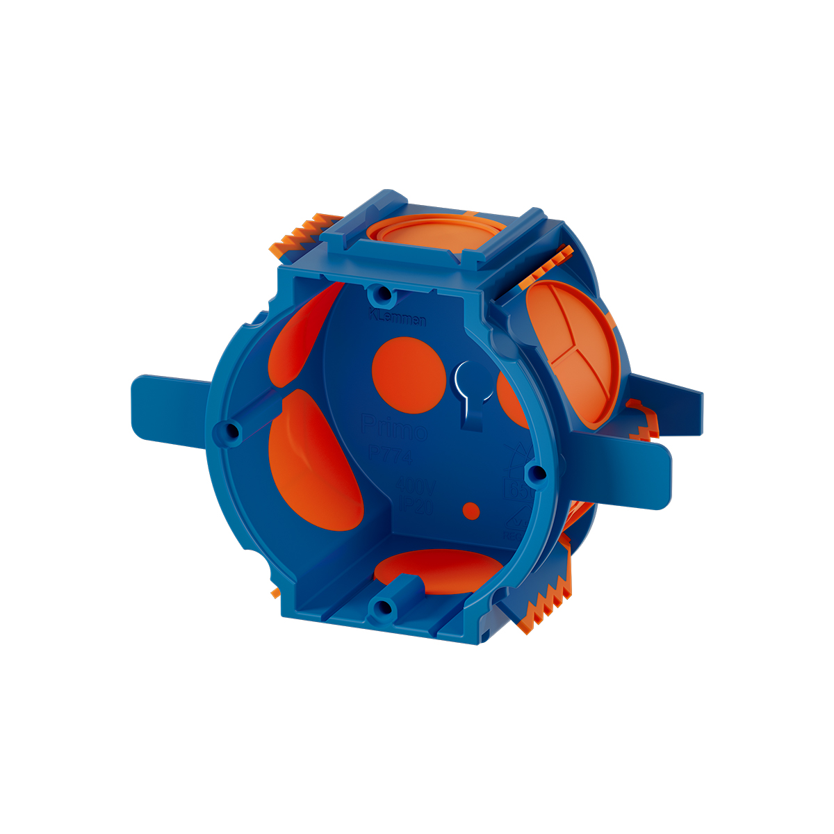 P774 Конзола Thermo Box THD-45, опция сдвояване, за зидария Ф73x46мм, Primo_small