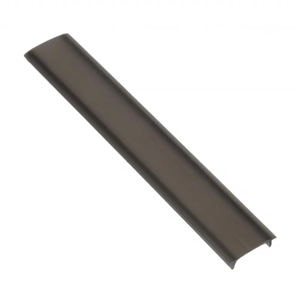 PA-OSCLGLAX3M-00 Плосък дифузер за алуминиев профил GLAX, за LED ленти, 3 м, black, GTV_small