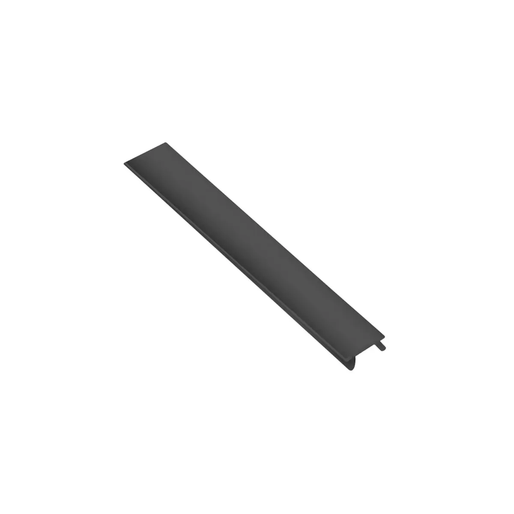 PA-OSCLGLAXMICP-00 Плосък капак за GLAX Micro LED профил 2m черен GTV