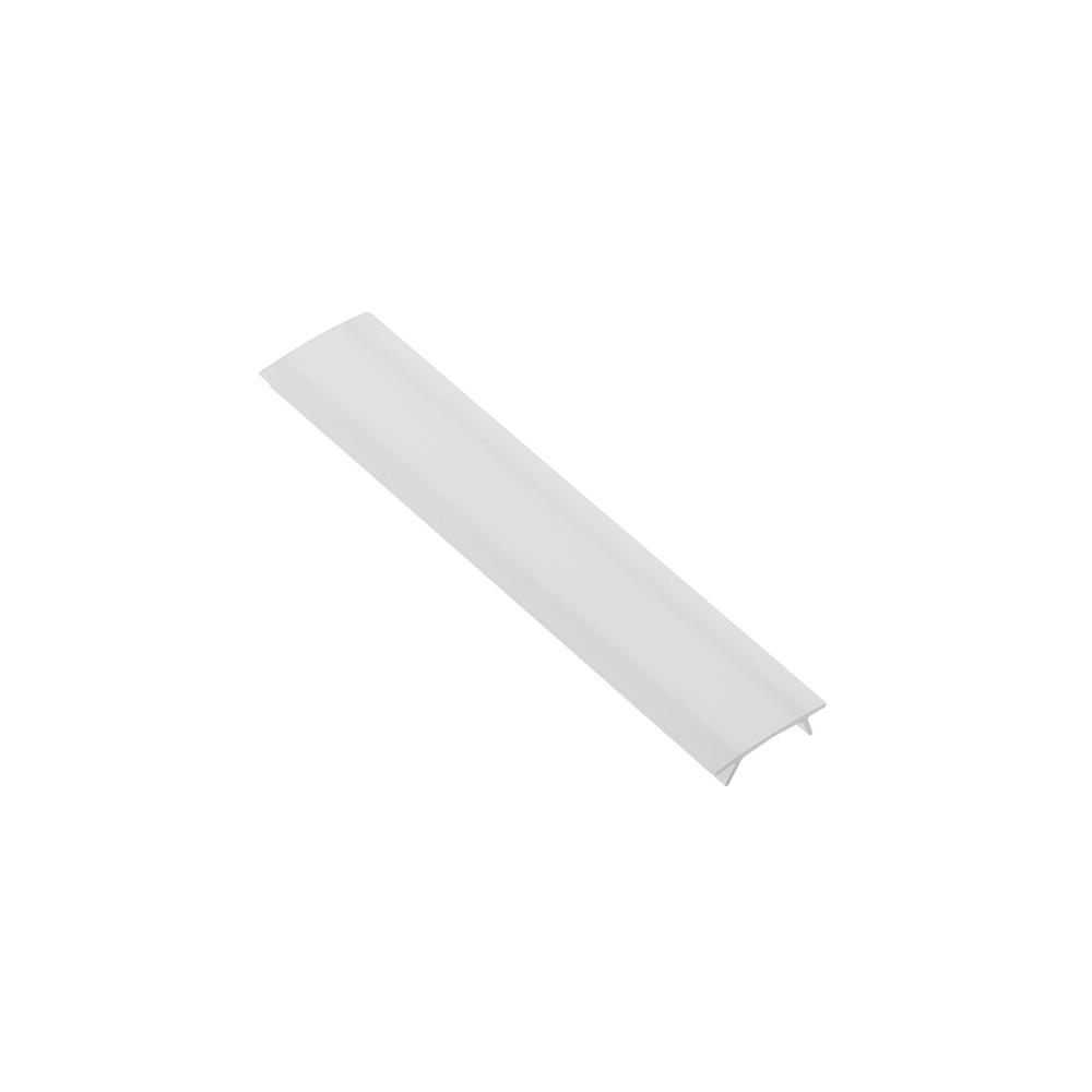 PA-OSMLGLAX-00 Плосък дифузер за алуминиев профил GLAX, за LED ленти, 2 м, milky, GTV_small