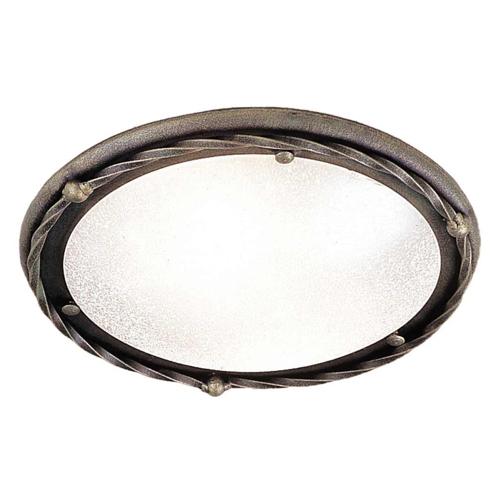 PB-F-B-BLK-GOLD - Light Flush Light Style B – Black/Gold - Плафониера, Elstead Lighting_small