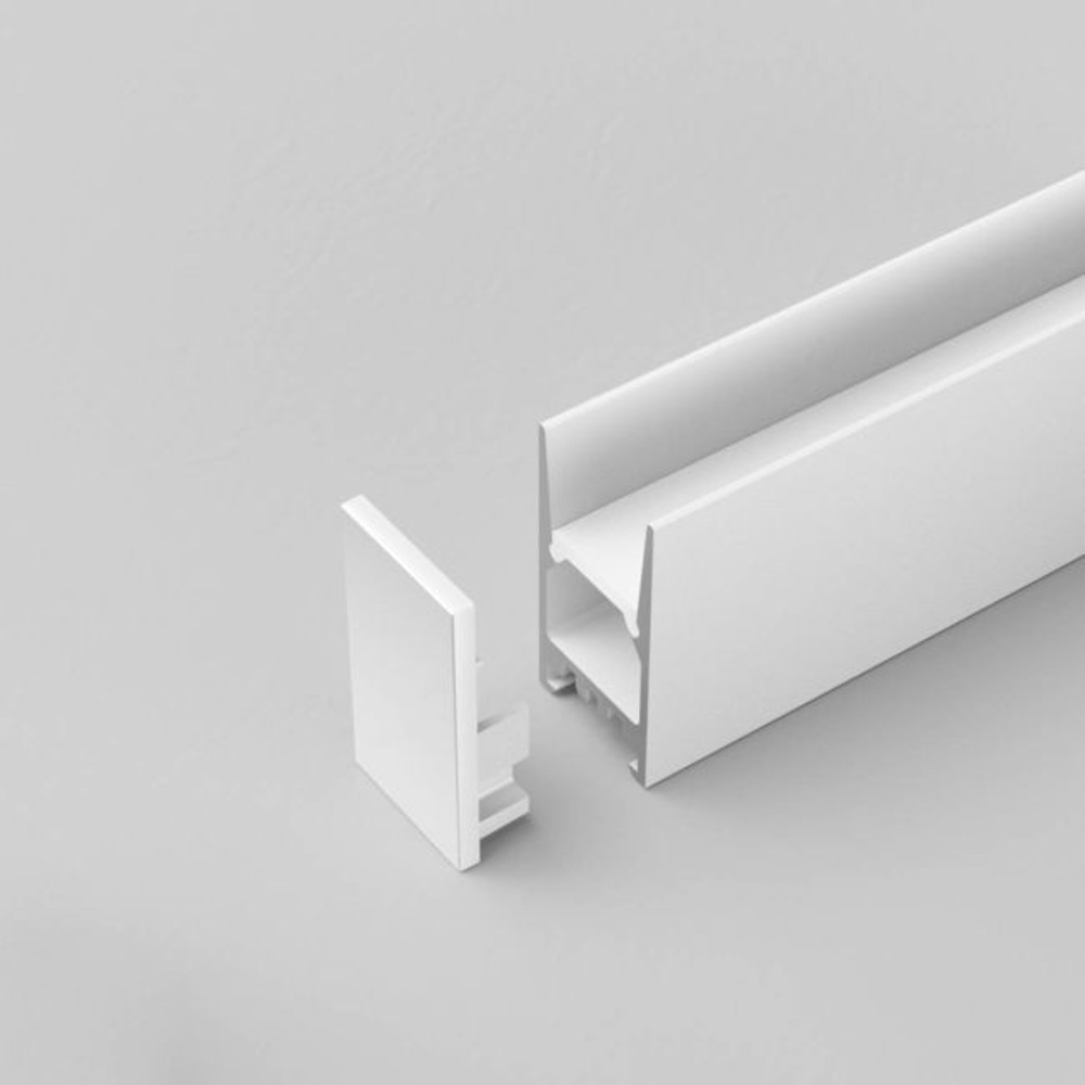 PRF011TP02 SWH Крайна капачка за профил за гъвкава LED лента, без отвори, sand white, Arelux_small