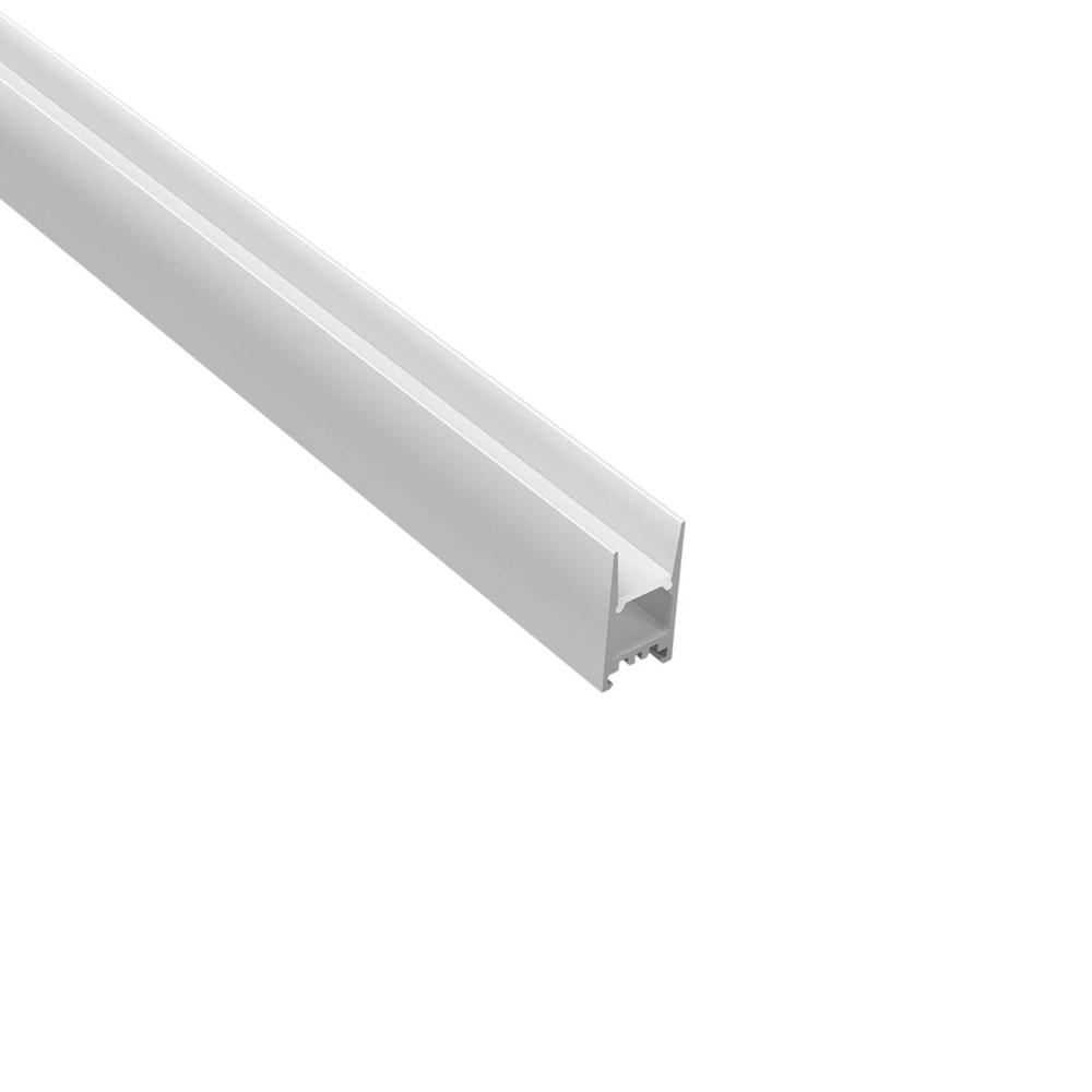 PRF011/300 SWH Профил за гъвкава LED лента, 3м, с дифузер, бял мат, Arelux