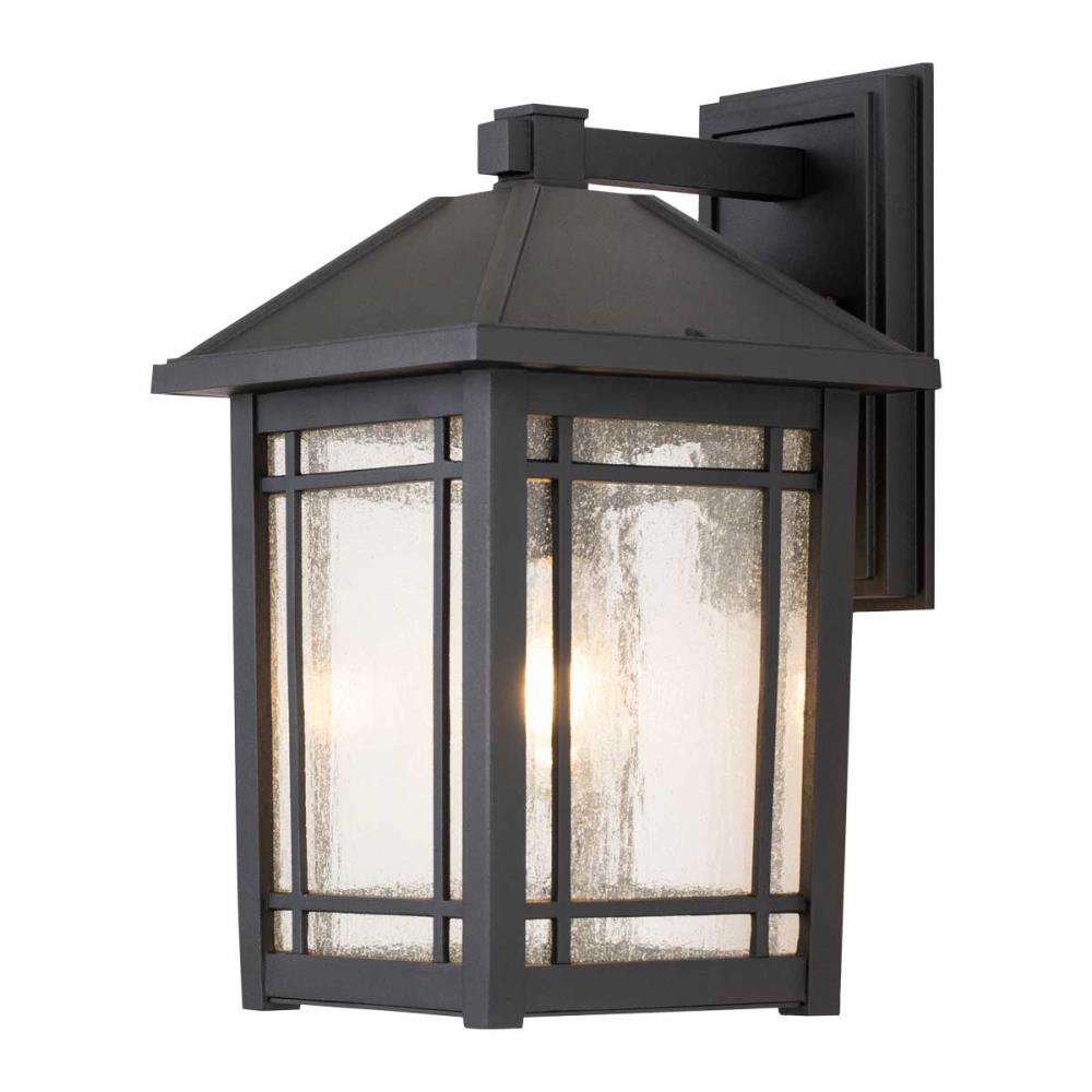 QZ-CEDAR-POINT-L-BK - Cedar Point 1 Light Wall Lantern – Large - Фенер/Аплик, Elstead Lighting_small