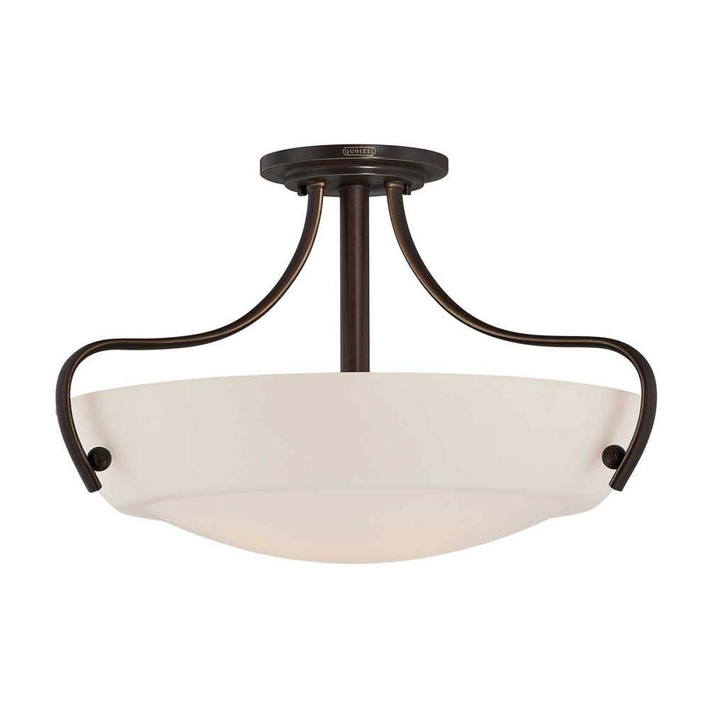 QZ-CHANTILLY-SF3 - Light Semi-Flush Light - Осветително тяло, Elstead Lighting_small