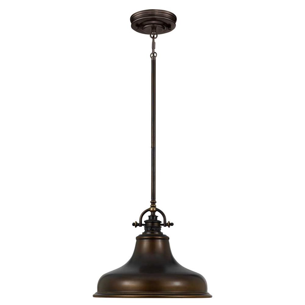 QZ-EMERY-P-M-PN - Light Medium Pendant – Palladian Bronze - Полилей, Elstead Lighting_small