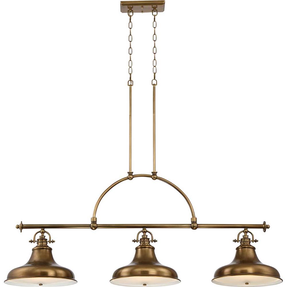 QZ-EMERY3P-WS - Light Island Chandelier – Weathered Brass - Полилей, Elstead Lighting_small