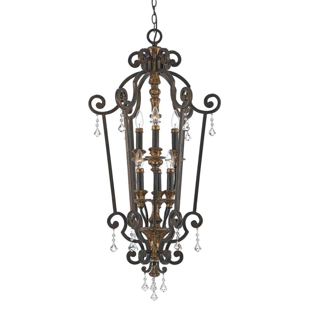 QZ-MARQUETTE6-B - Light Pendant - Осветително тяло, Elstead Lighting_small