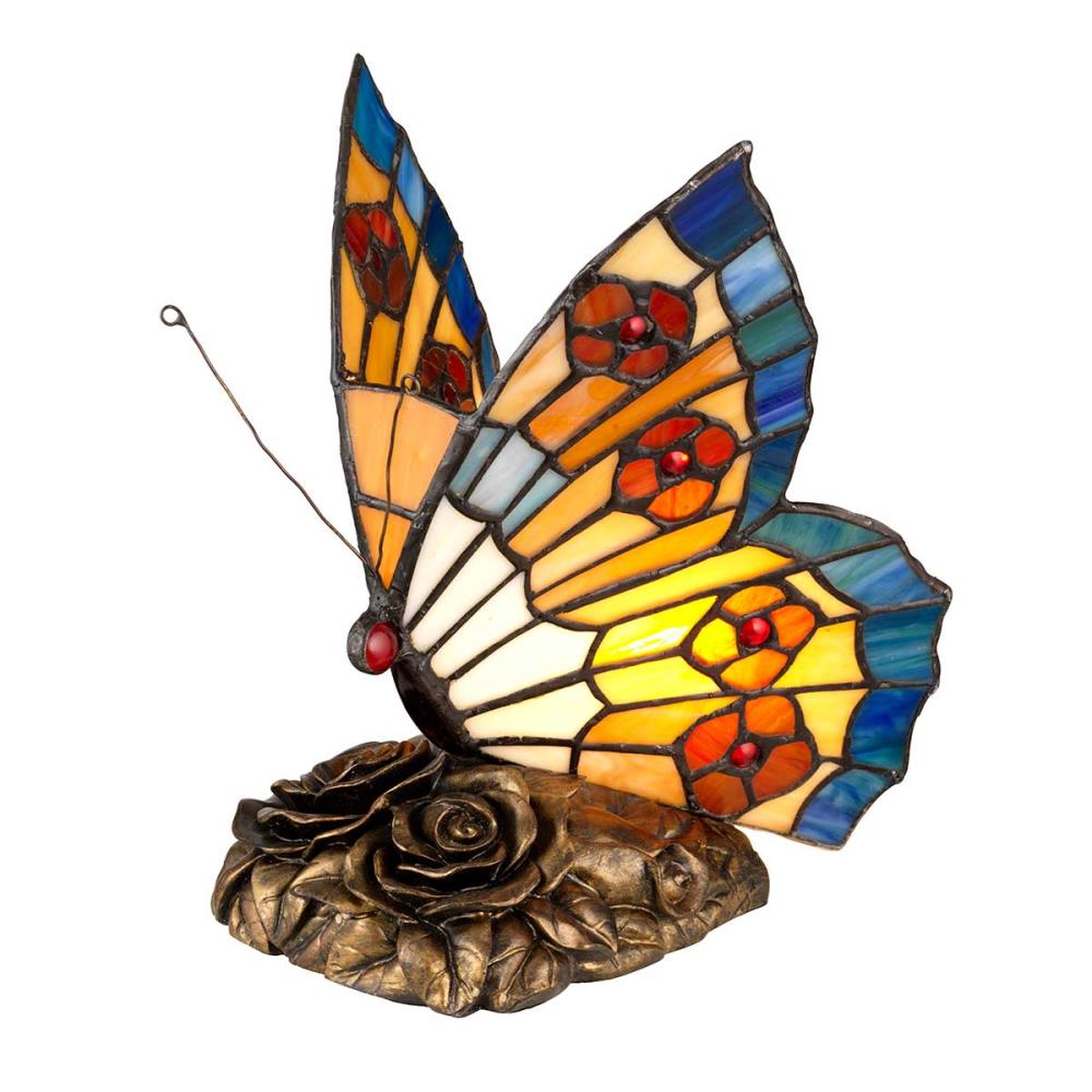 QZ-OBUTTERFLY-TL - Настолна лампа Butterfy Tiffany, Elstead Lighting_small