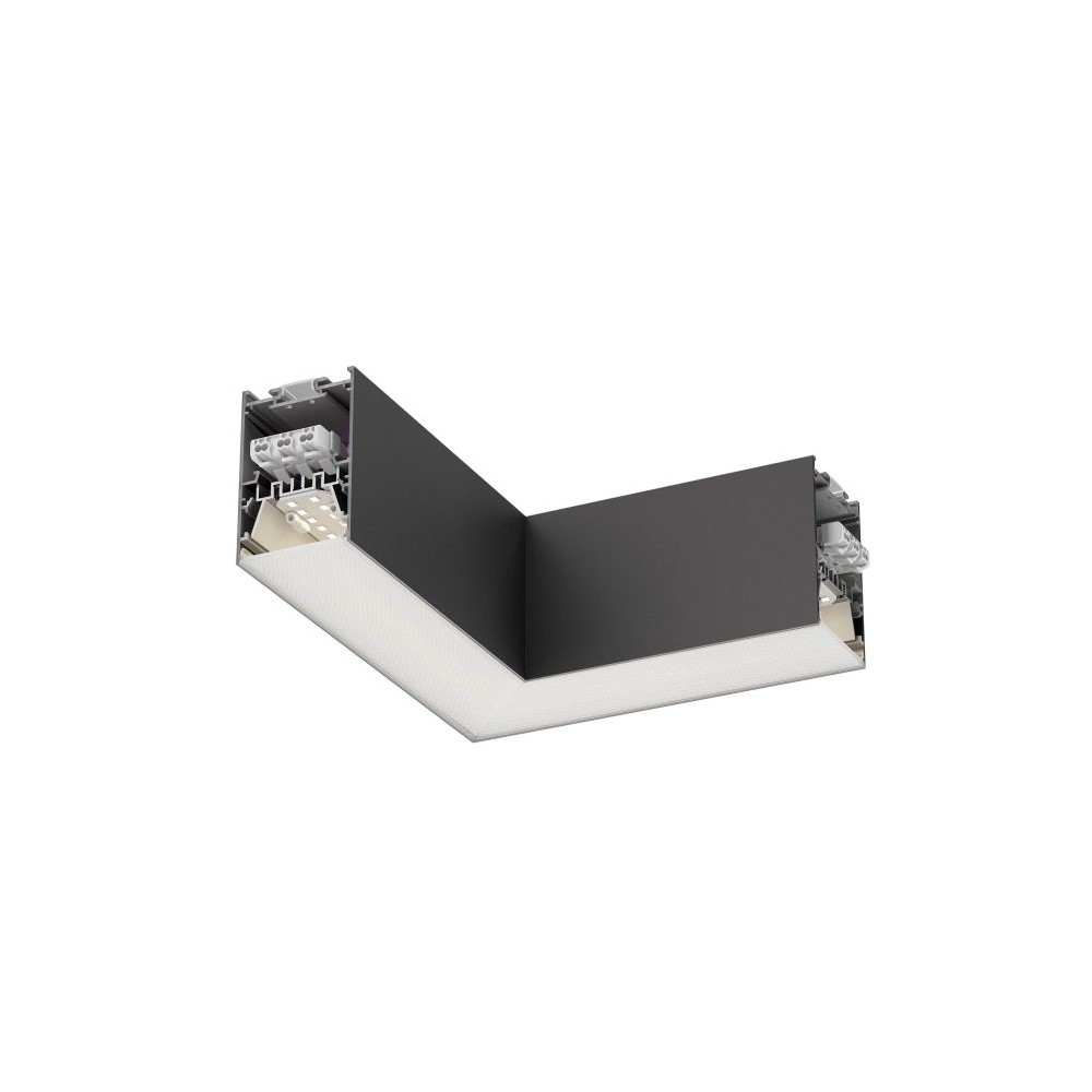 RPU50NWLC9 SBK L-елемент XROPE 9W 220-240V 4000K, sand black, Arelux_small