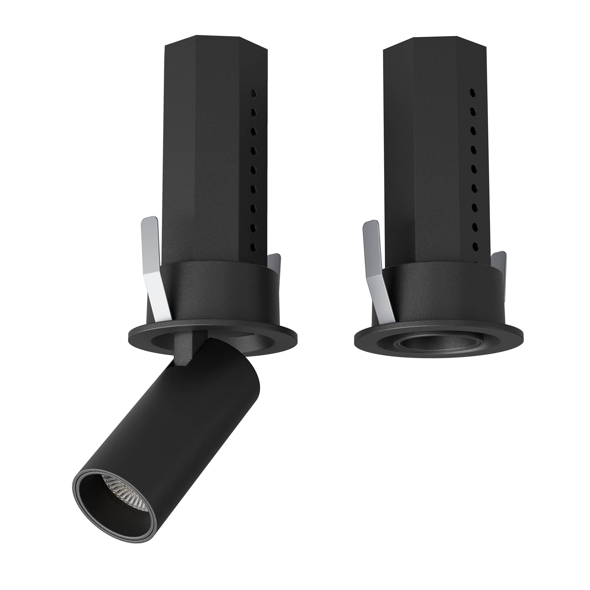 SE02WW SBK Спот-прожектор XSKATE, COB LED 1x6W CRI.90 36dgr UGR<19 3000K, Sand black, Arelux