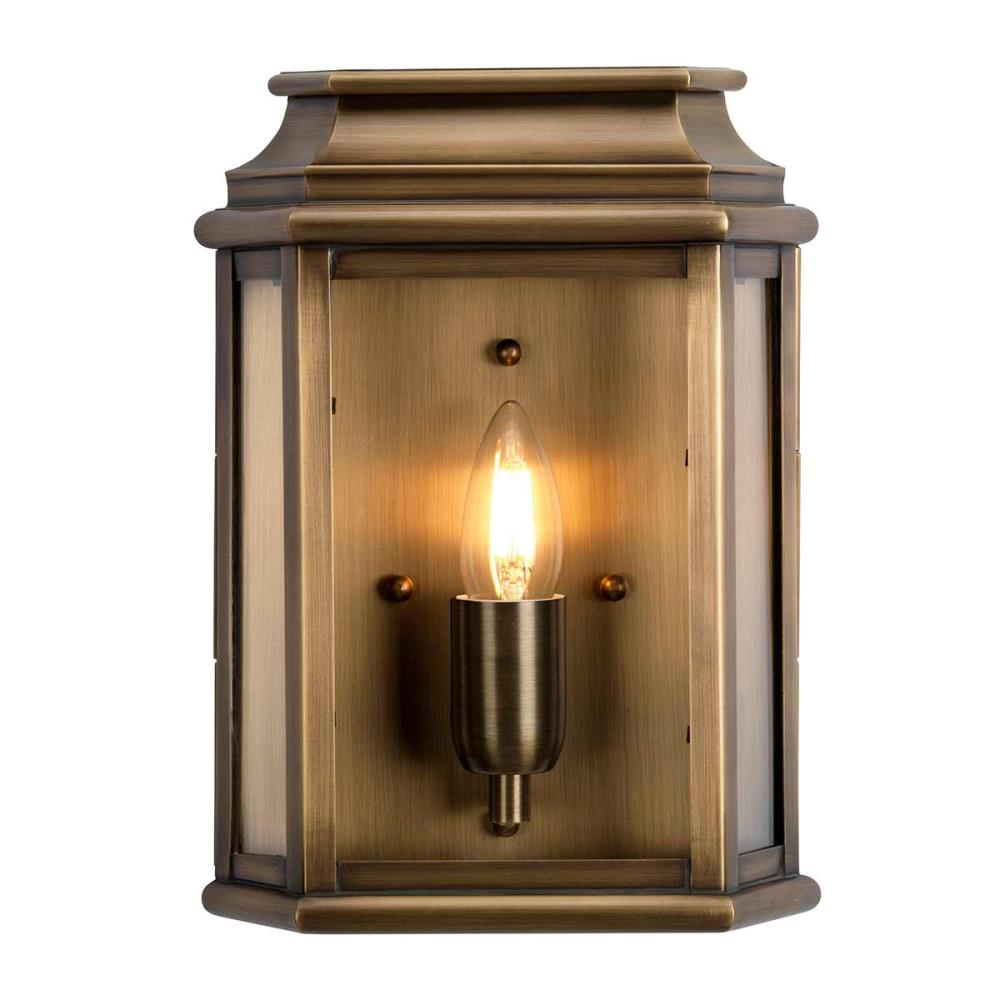 ST-MARTINS-BR - Light Wall Lantern – Brass - Фенер, IP44, Elstead Lighting_small