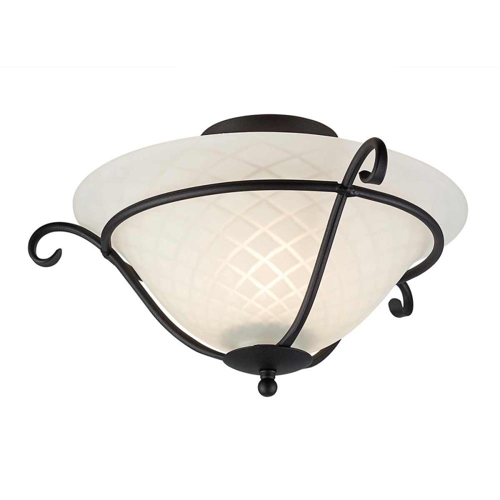 TCH-F-BLACK - Light Flush Light - Плафониера, Elstead Lighting_small