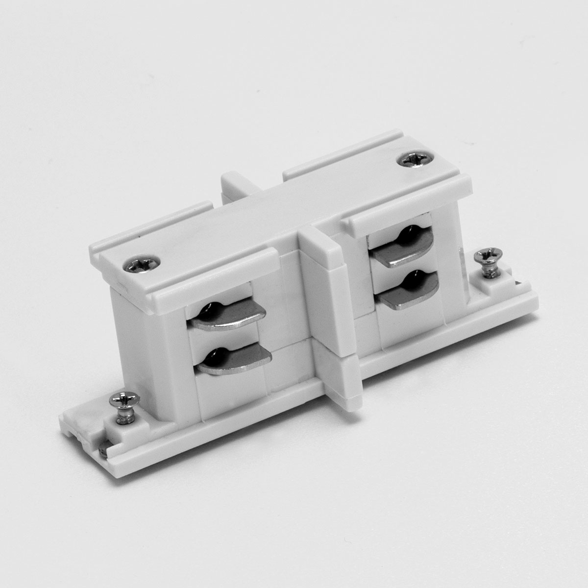 TKN1004 MWH Линеен конектор за трифазна шинна система TRACK N, 250VAC, 5,3A, mat white, Arelux_small