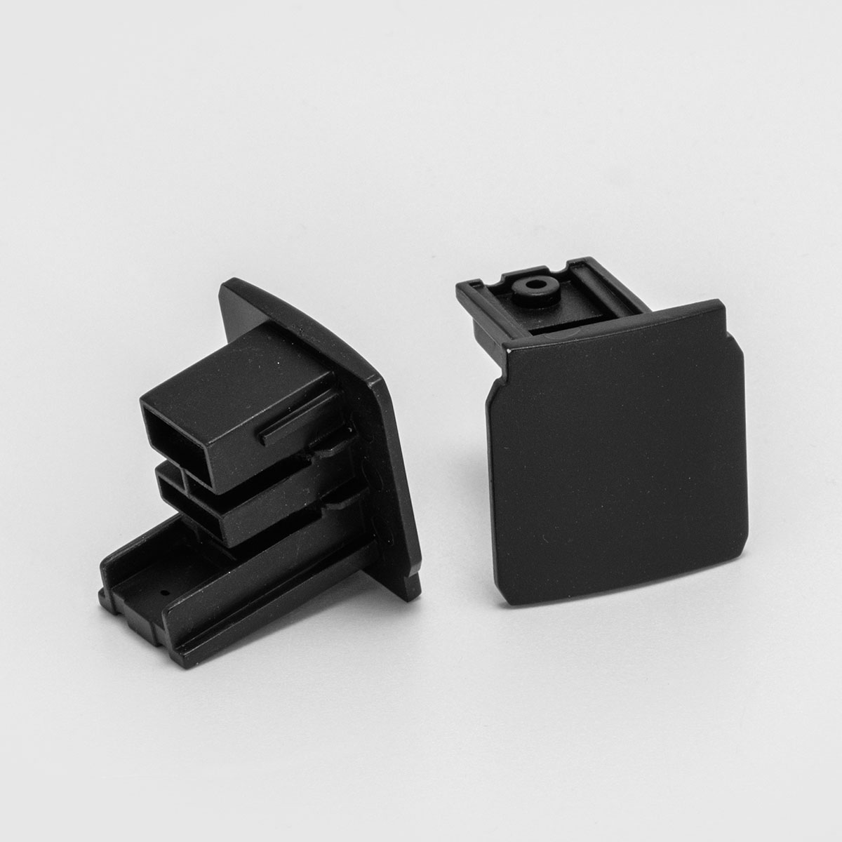 TKN1015 BK Крайна капачка за 3-проводна релса TRACK N, Mat black, Arelux_small