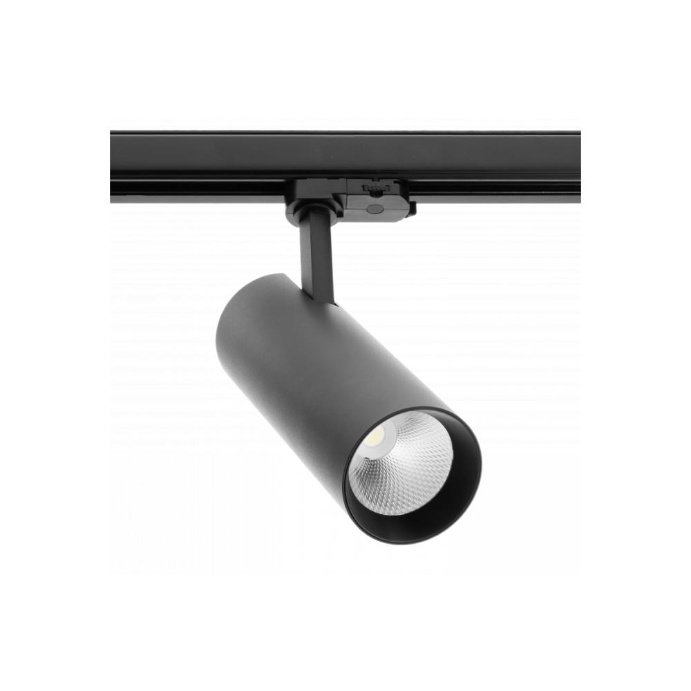 TLD-12W38LN-NB1  Рефлектор LED T-LINE COB 12W, 1100lm, 4000K, 220VAC, ф55, алум., черен GTV_small