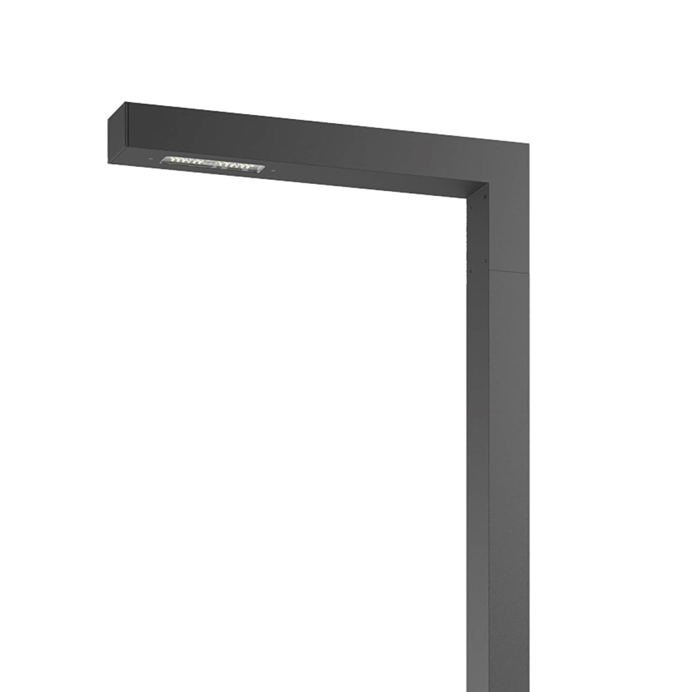 TOR01WW DG Улично осветително тяло XTORRE, 4 м 1x40W 3000K IP65, dark grey, Arelux_small