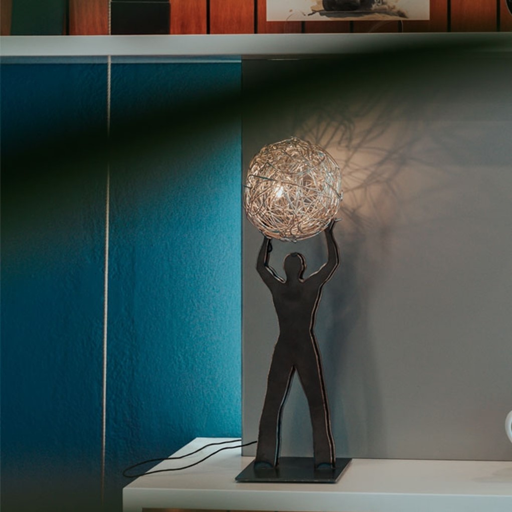USL Настолна лампа Uomo della Luce S 1xG4 1,5W 12VDC LED, димируема, Catellani&Smith_small