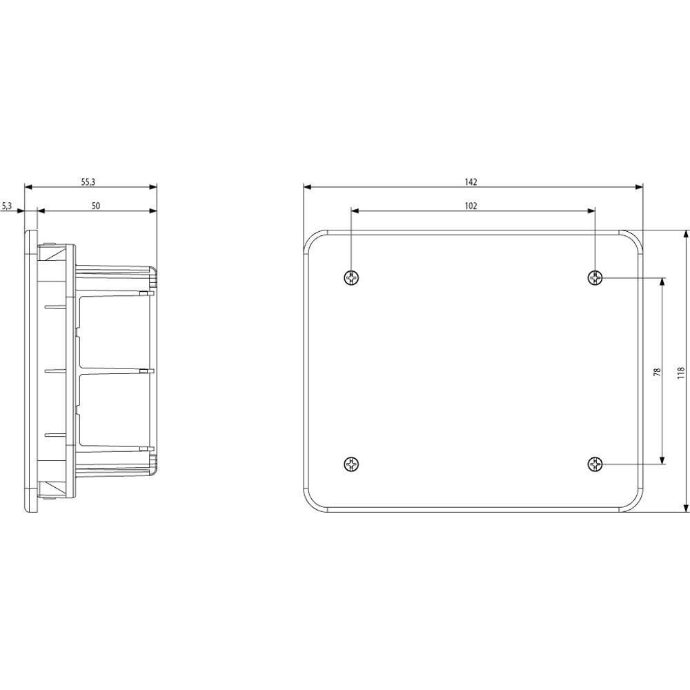 V70002 Разклонителна кутия СМ 116x92x50mm Vimar_small