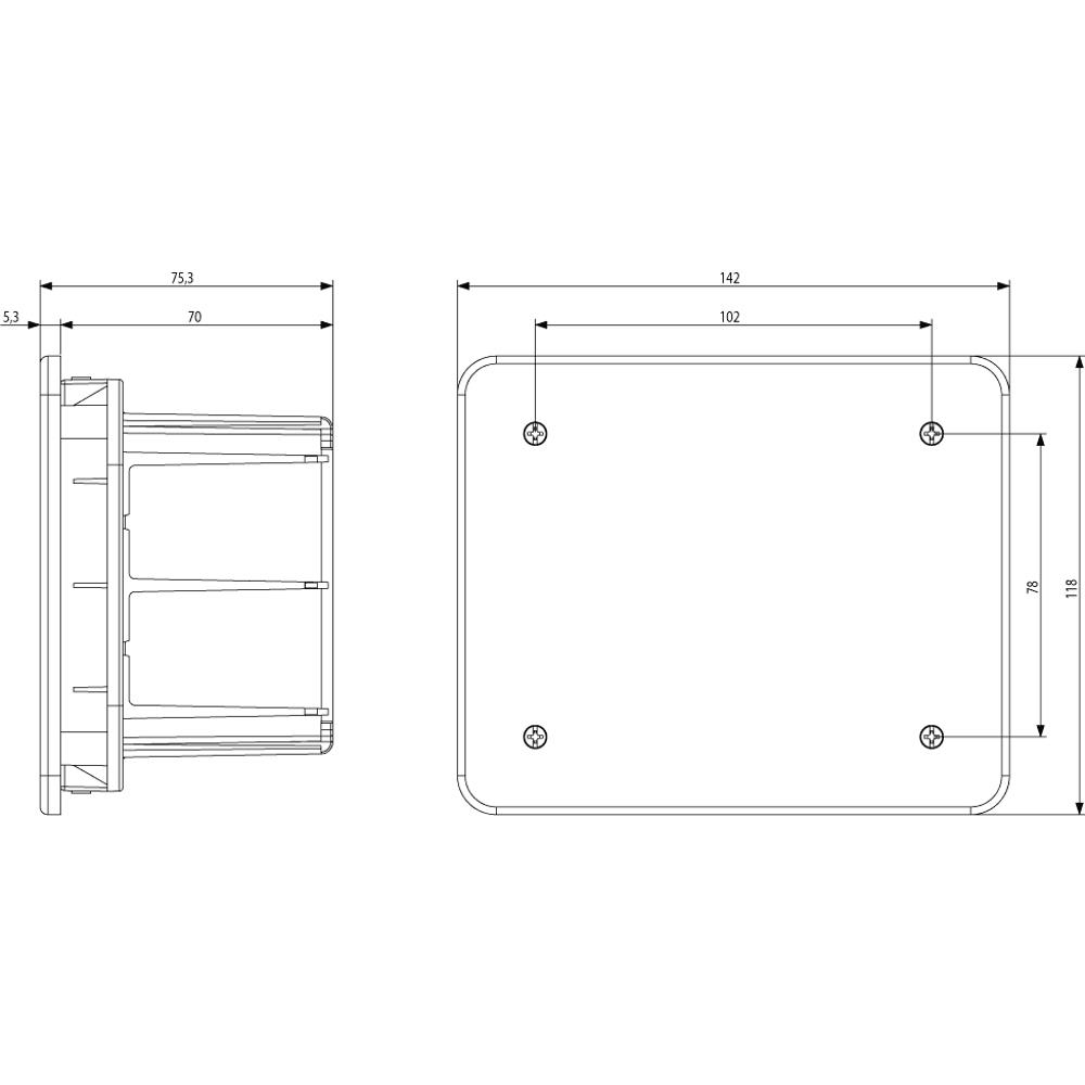 V70003 Разклонителна кутия СМ 116x92x70mm Vimar_small