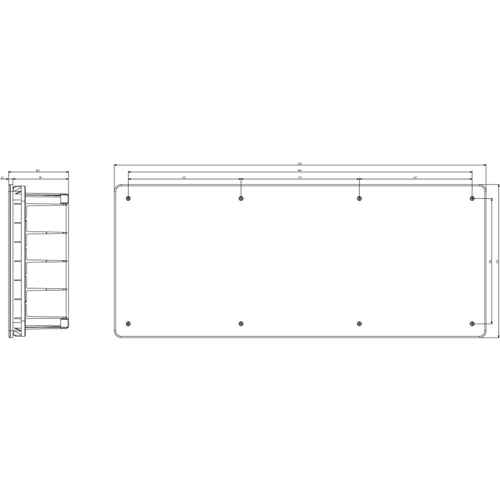 V70010 Разклонителна кутия СМ 515x201x80mm Vimar_small