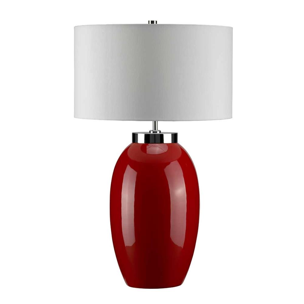 VICTOR-LRG-TL-RD - Large Table Lamp – Red - Настолна лампа, Elstead Lighting_small