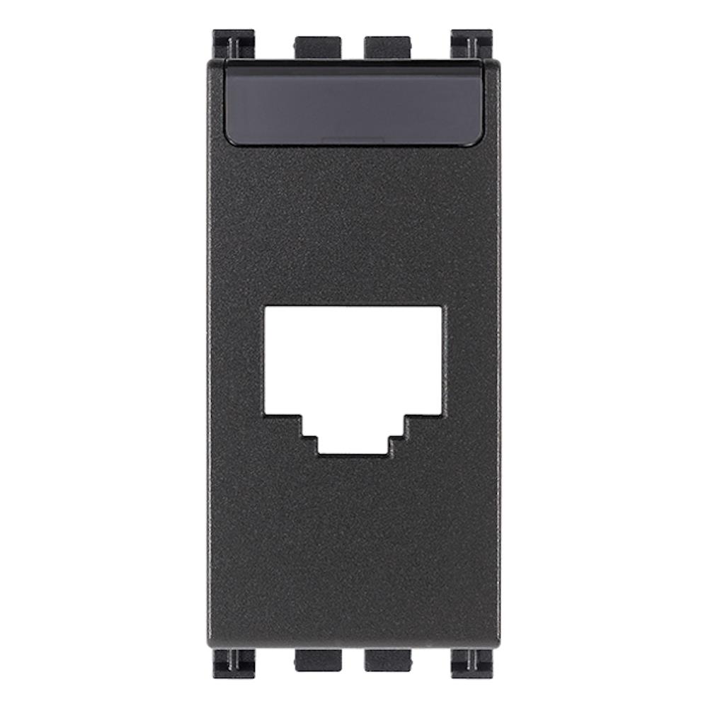 19338.C Адаптер 1М, за RJ45 AMP конектор Arké, Avaya технология, grey, Vimar