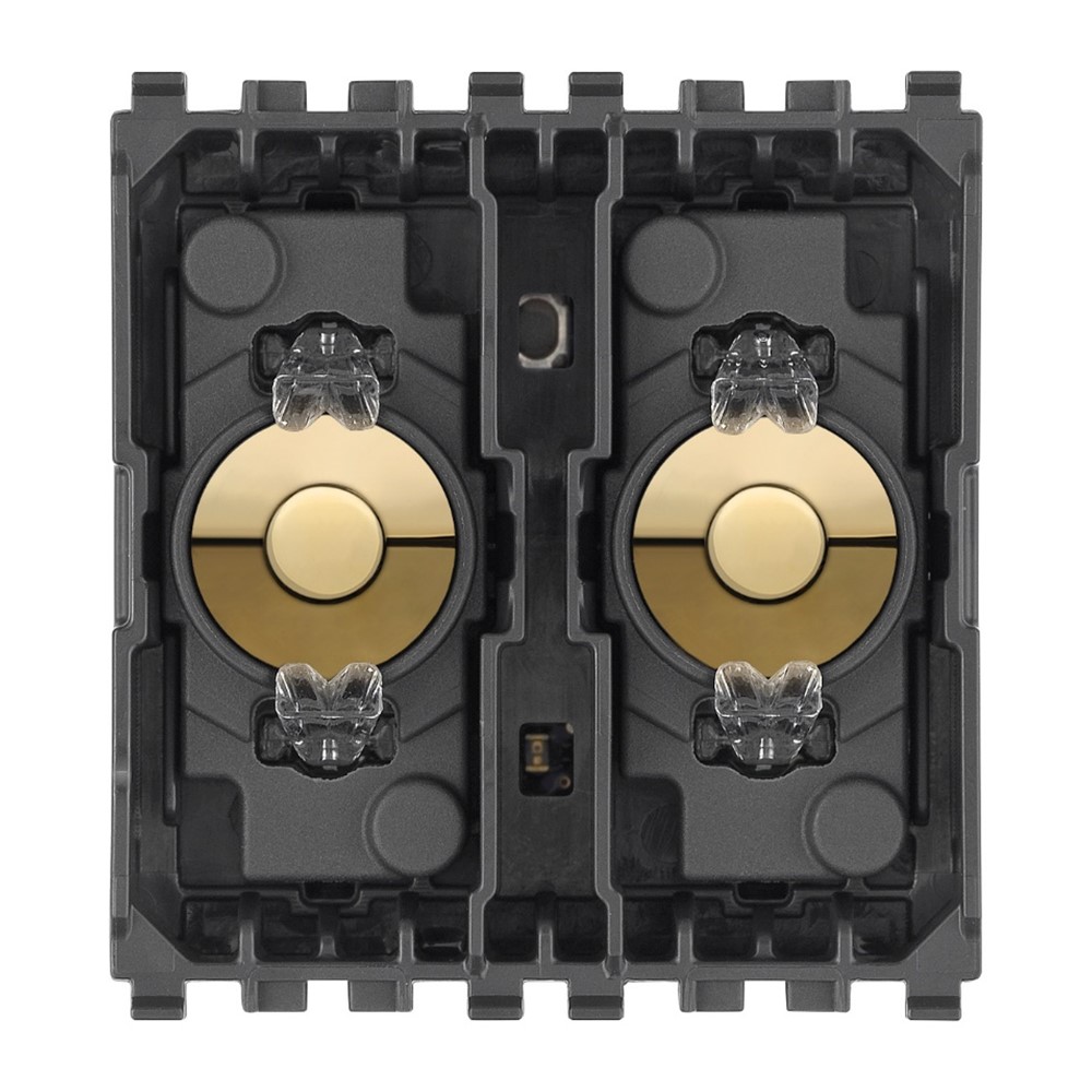 22582.82 KNX Лост-бутон Eikon Vintage, 2M, gold, Vimar_small