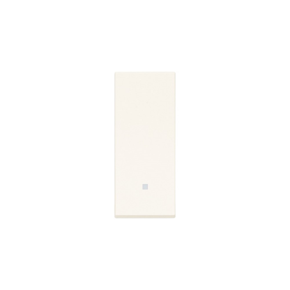 30008.B In-line Бутон Linea, 1P NO 10A 250V~ 1M, White, Vimar