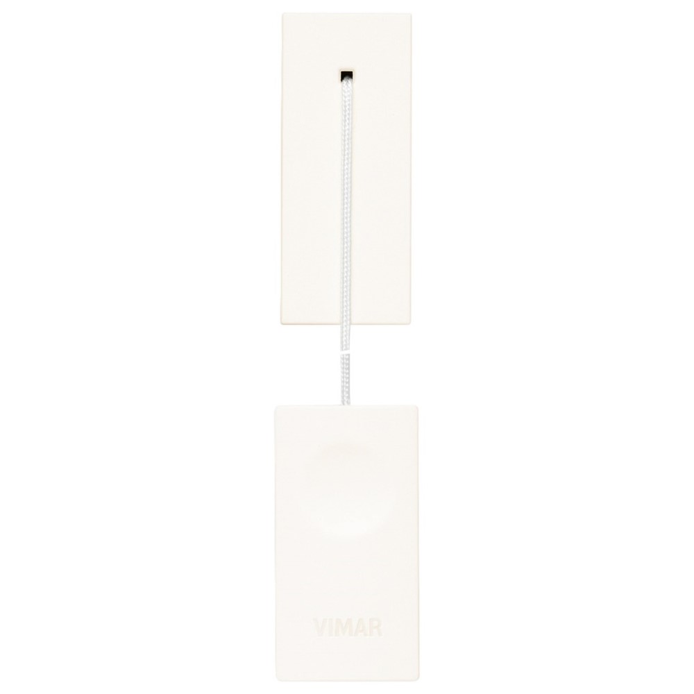 30054.B Бутон с корда Linea, 1Р NO/NC 10 A 250 V~ 1M, с копче и кабел 1,5м, White, Vimar_small