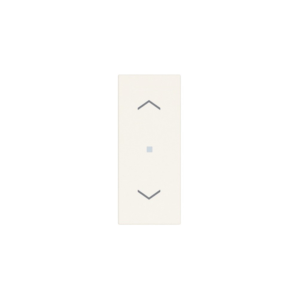 30196.B Quid Бутон Linea за ролетни щори, 220-240 V~ 50/60 Hz 1М, запам. позиция, White, Vimar_small