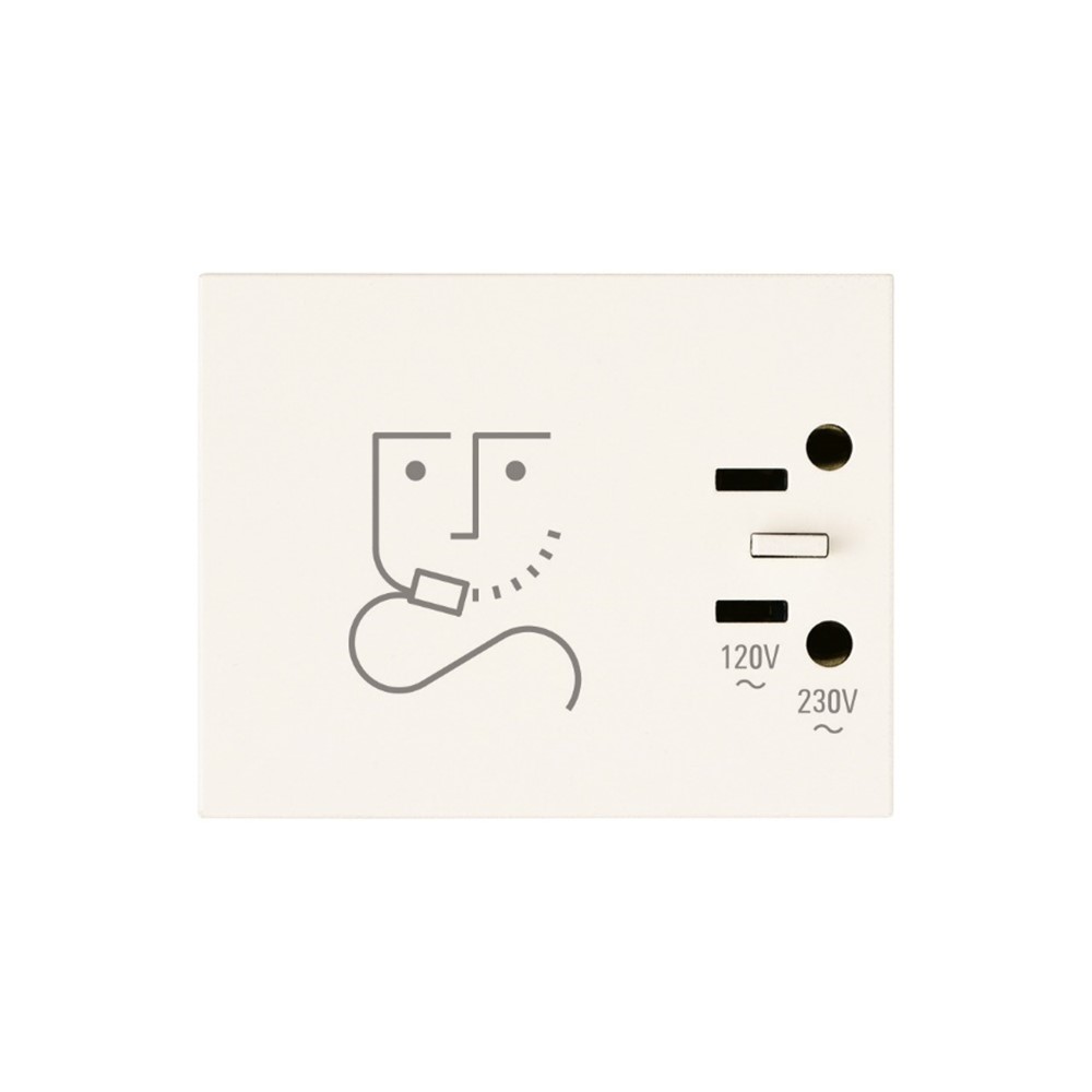 30290.B Контакт за самобръсначка Linea Hotel Solutions, 230V, унив. стандарт, 3M, White, Vimar