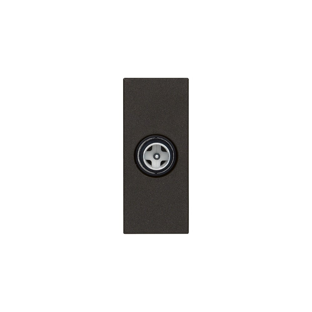 30300.01G TV-RD-SAT Розетка Male Linea, 1M, Black, Vimar