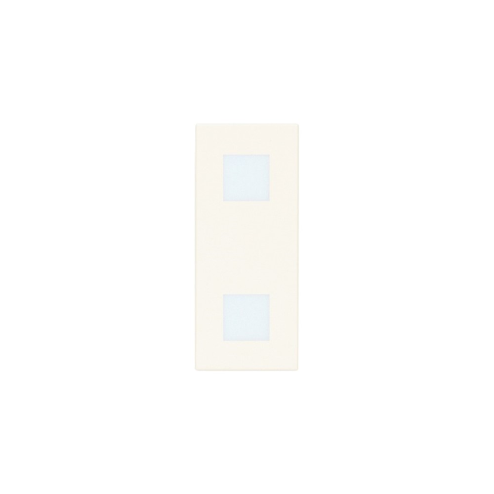 30388.B Двоен неутрален светлинен индикатор Linea, 1М, White, Vimar