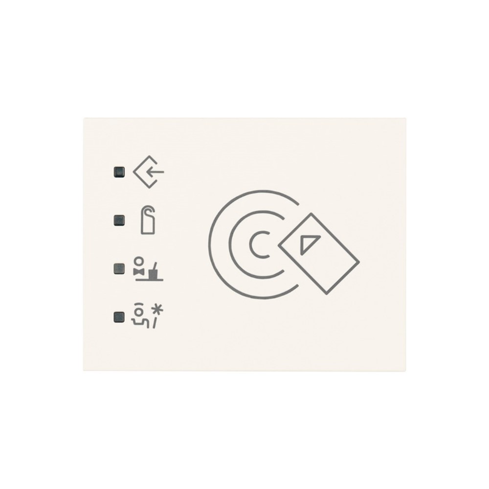 30567.B Външен RFID ключ за карти Linea, KNX стандарт, 3M, white, Vimar_small