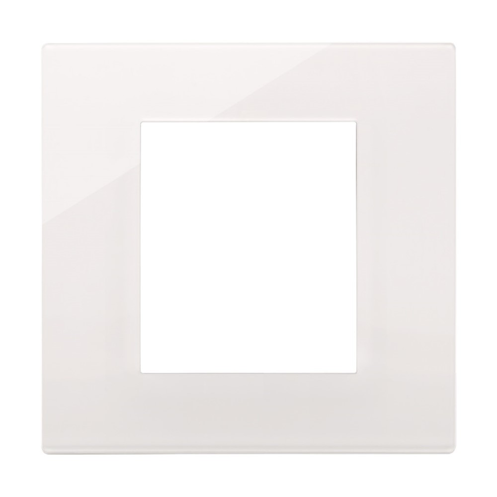 30642.40 Декоративна рамка Linea, 2M, Reflex white, Vimar