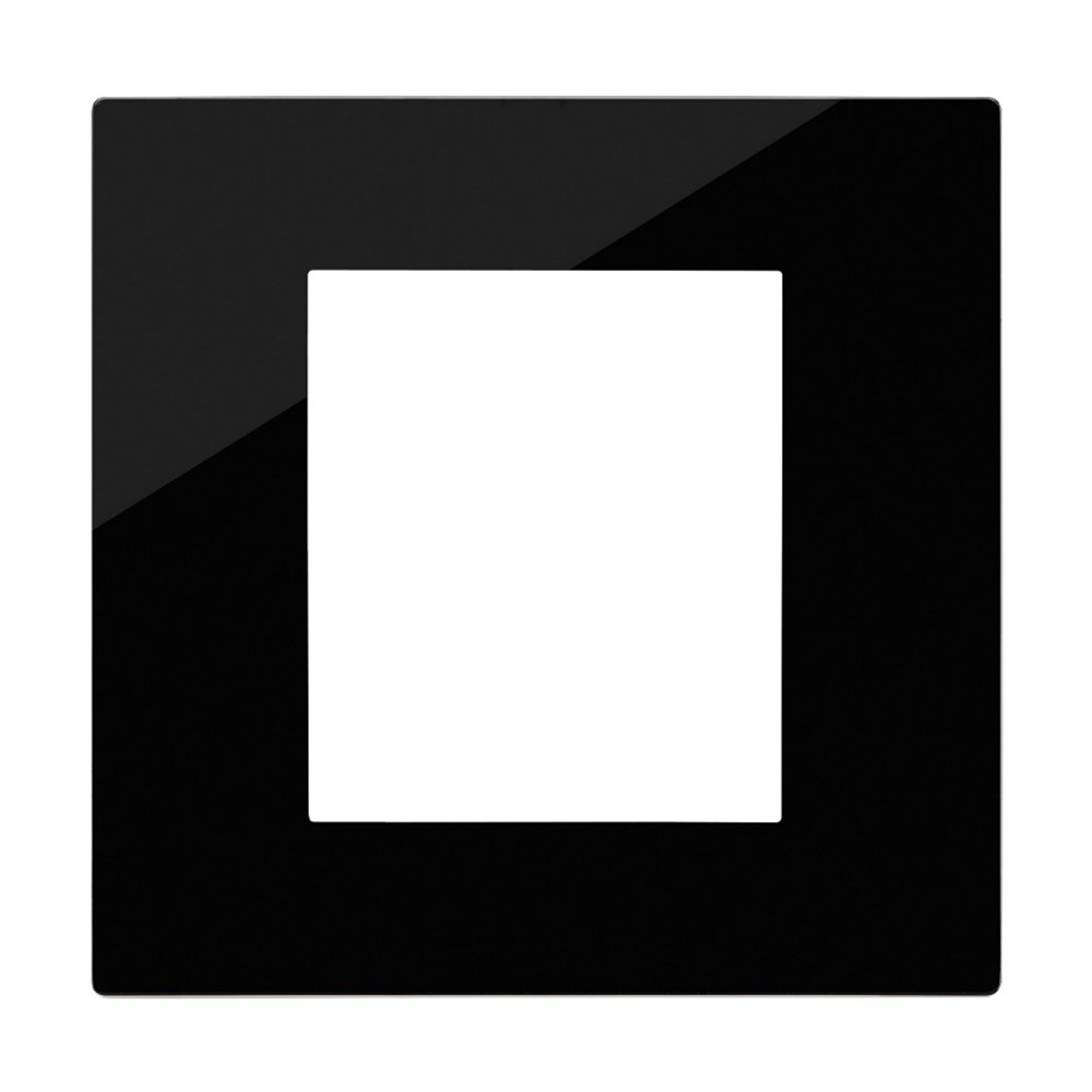 30642.42 Декоративна рамка Linea, 2M, Reflex black, Vimar