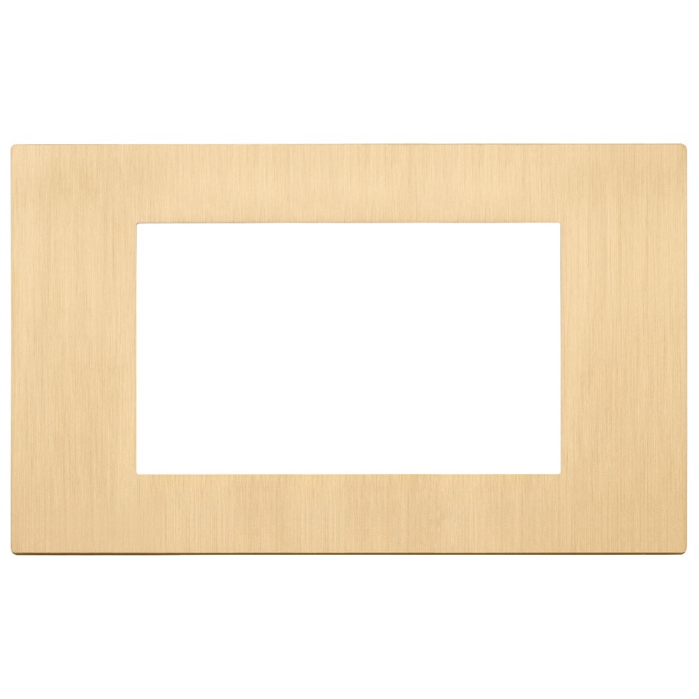 30654.70 Декоративна рамка Linea, 4M, Metal Brushed Gold, Vimar