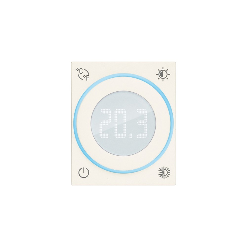 30810.B IoT dial thermostat 2M white, Linea, Vimar